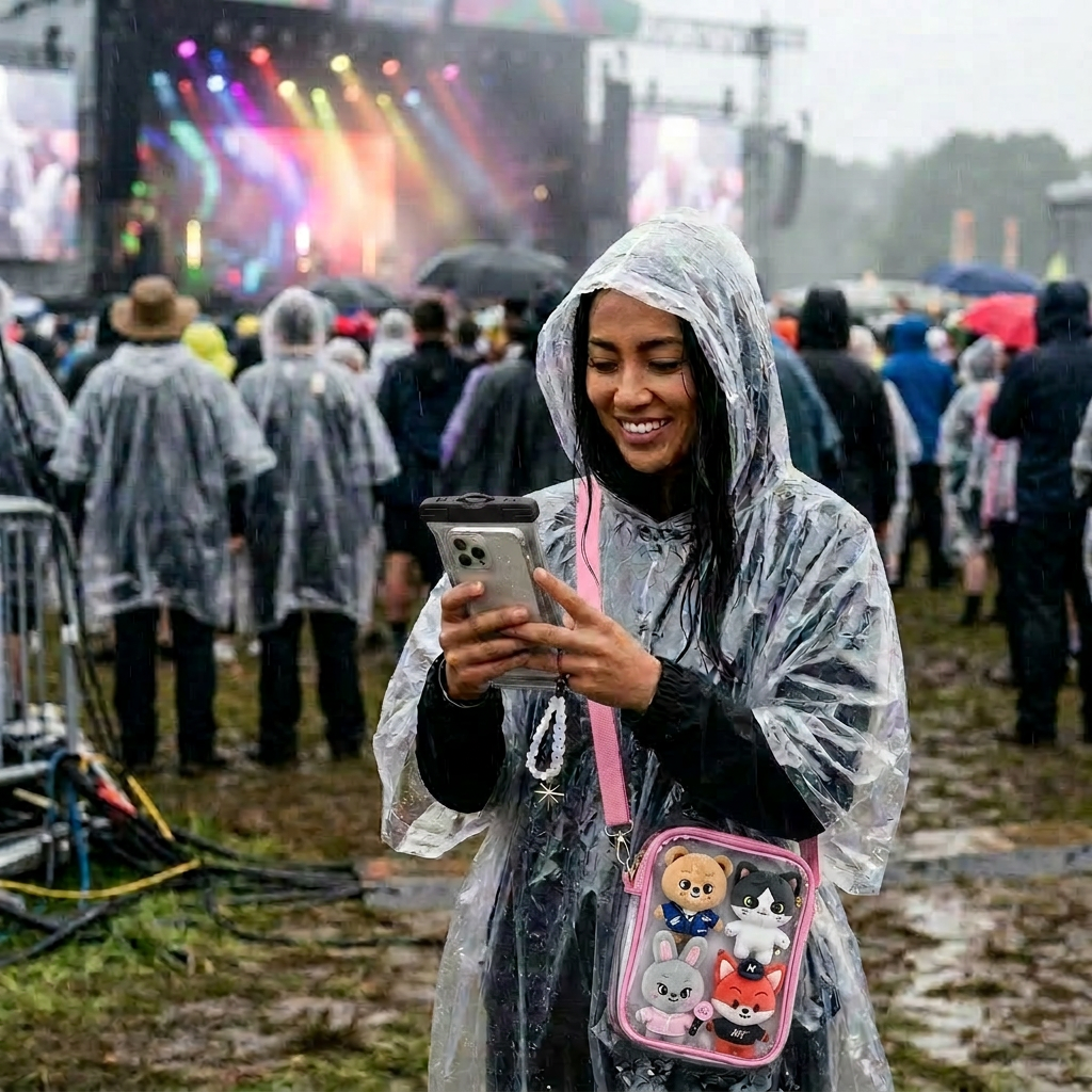Kit Emergenza Pioggia da Concerto – Rain Kit per Festival e Live